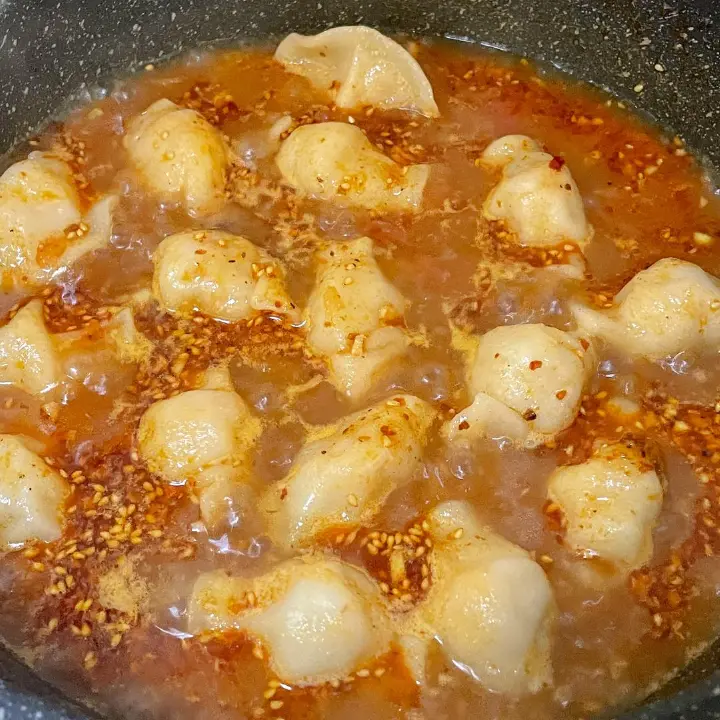 番茄酸汤饺子 第 7 步