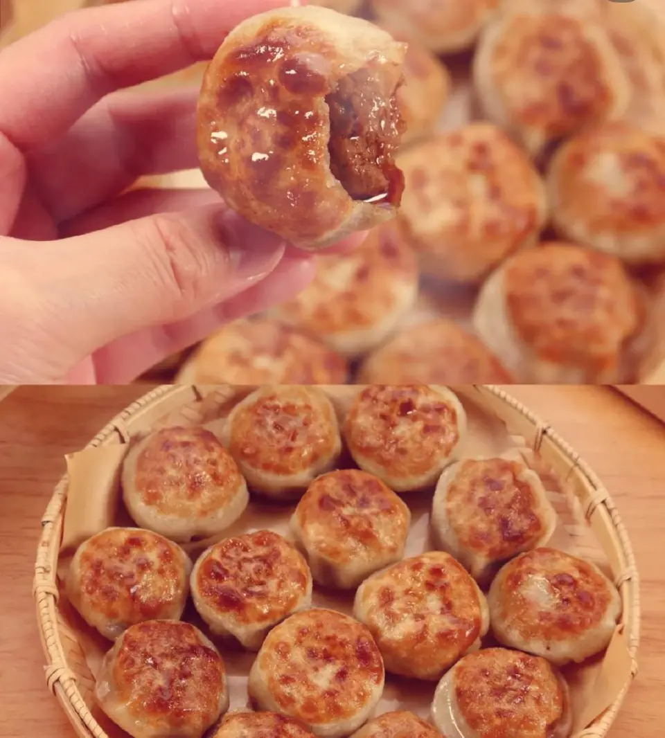 懒人牛肉馅饼成品图