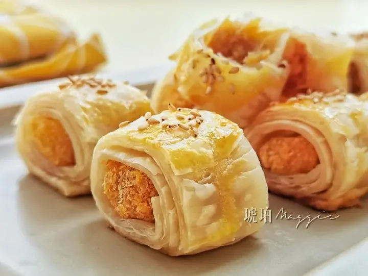 手抓饼奶酪卷 第 9 步