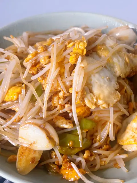 豆芽炒鸡蛋