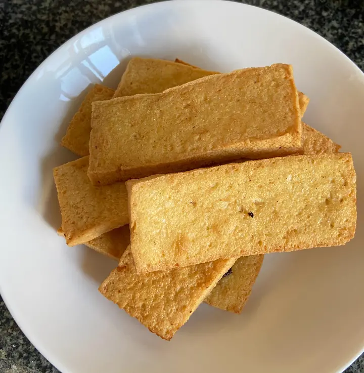 黄豆芽炒油豆腐 第 1 步
