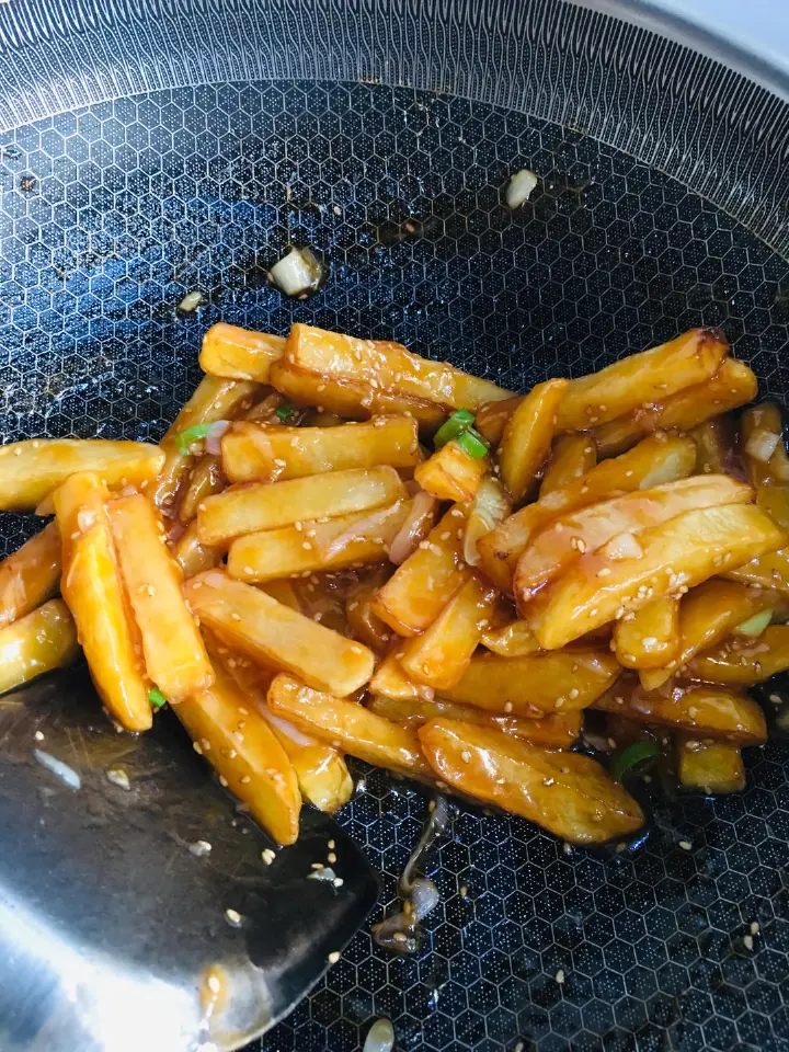 糖醋土豆条 第 8 步
