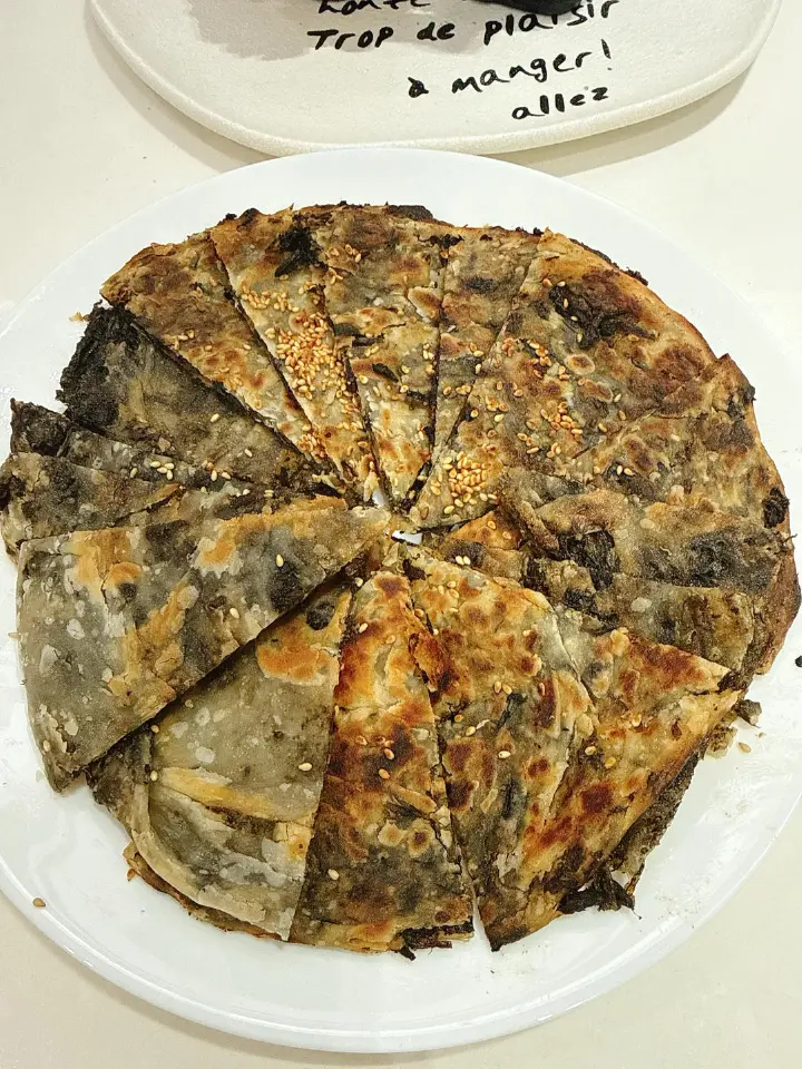 手抓饼版梅干菜饼 第 15 步