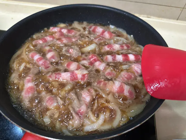 日式肥牛饭 第 3 步