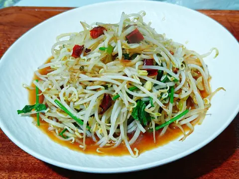 爆炒绿豆芽