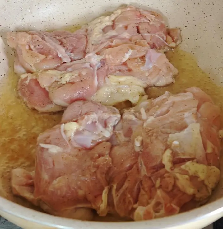照烧鸡腿肉 第 2 步