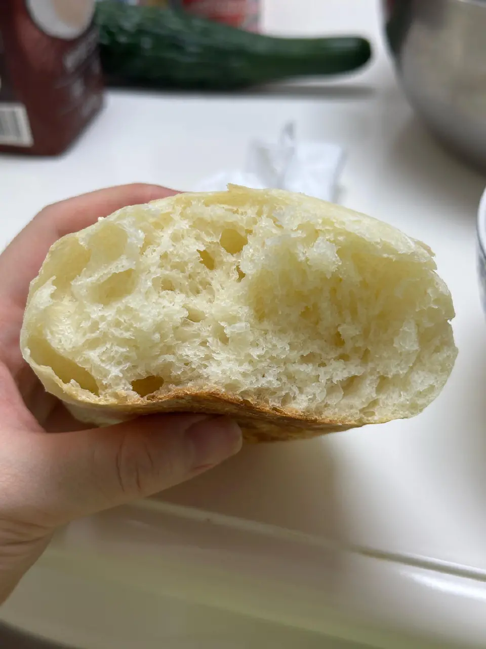 恰巴塔面包成品图