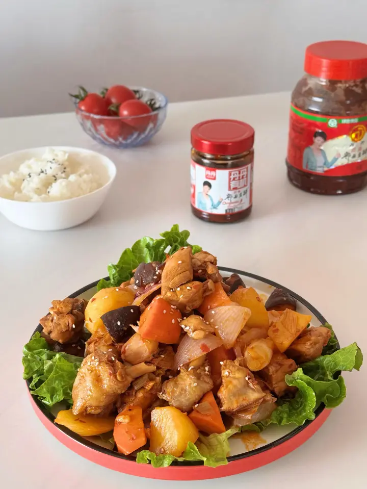 豆瓣酱焖鸡块 第 16 步