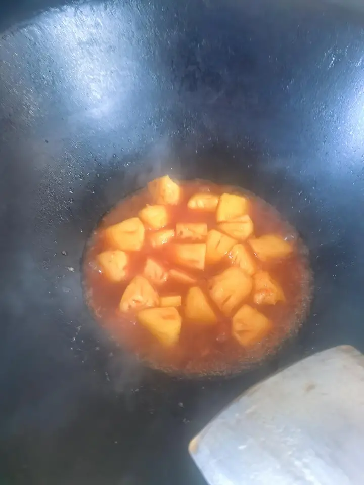 菠萝咕咾肉 第 7 步