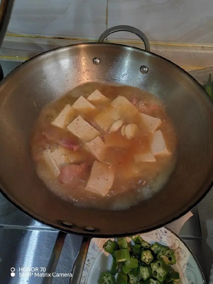咸肉炖老豆腐 第 7 步