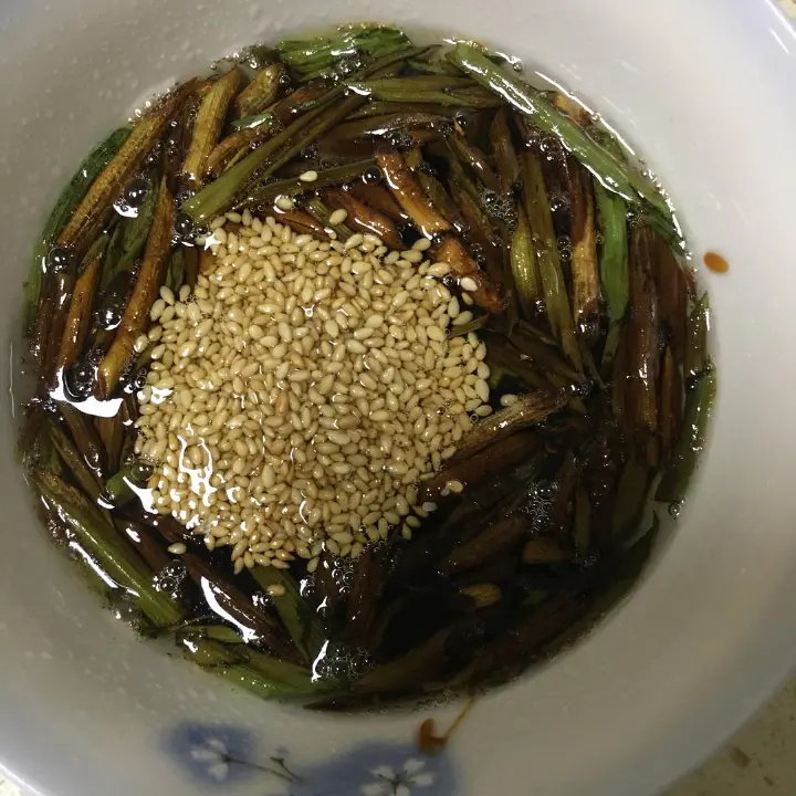 微波炉版葱油 第 4 步