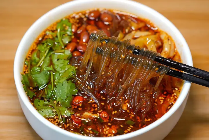 酸辣粉 第 3 步