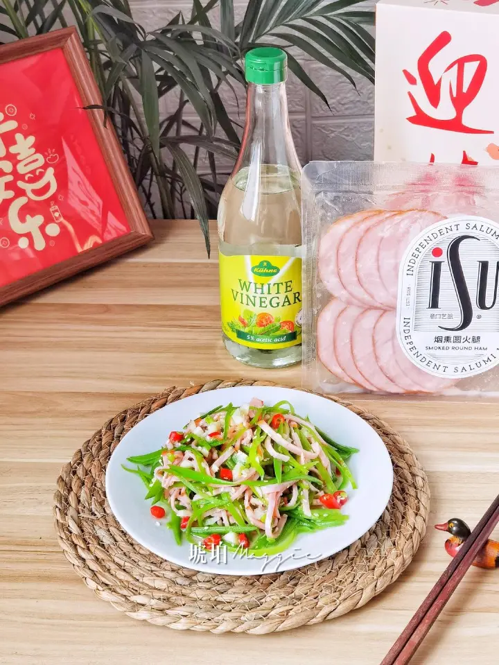 凉拌荷兰豆烟熏火腿 第 7 步