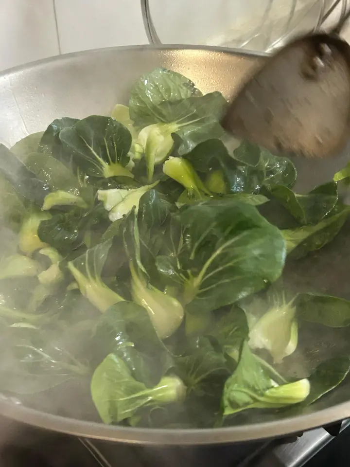 家常炒青菜 第 2 步