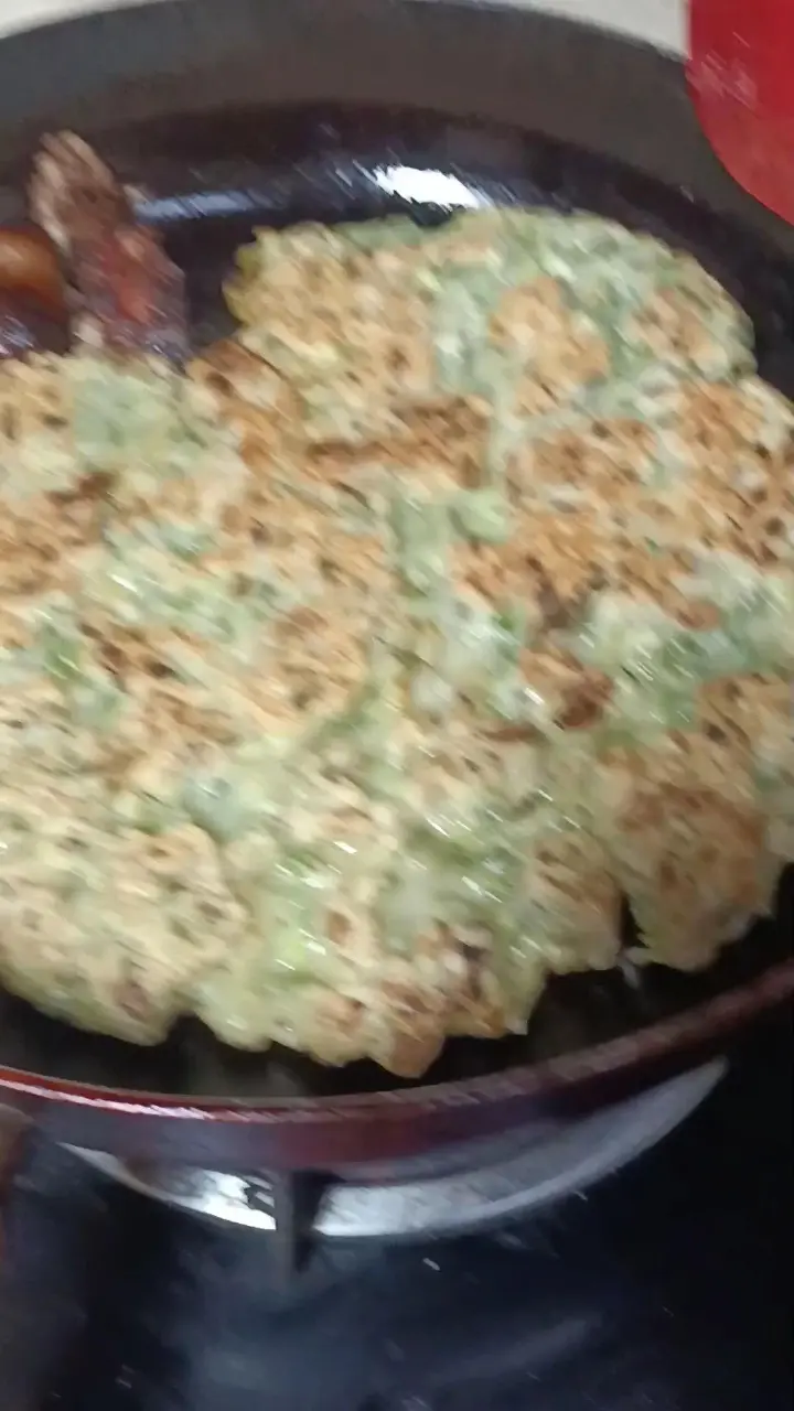 煎蒸洋槐花 第 8 步