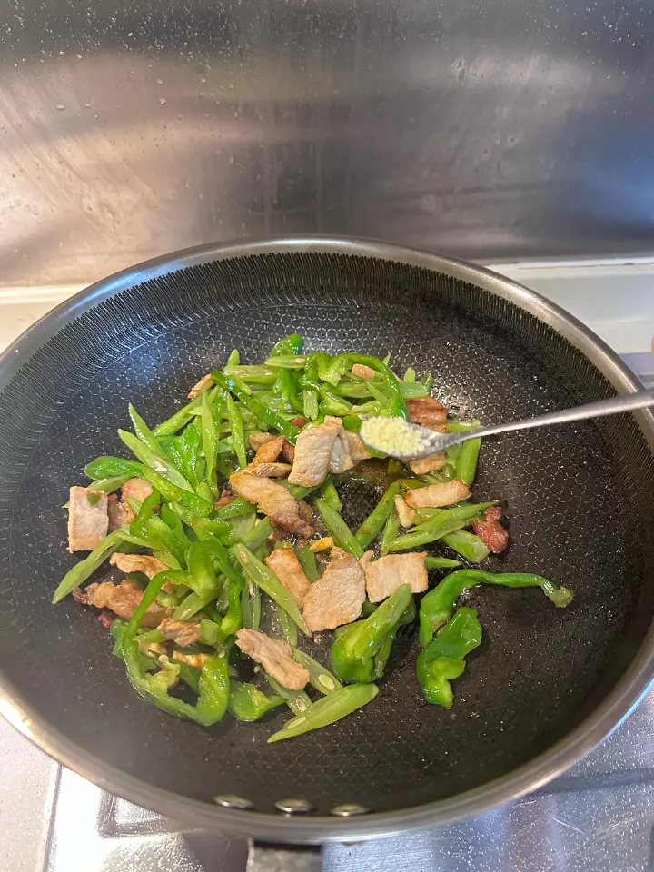 四季豆炒肉 第 11 步