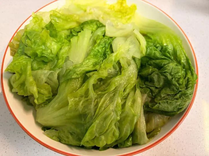 蚝油生菜 第 2 步