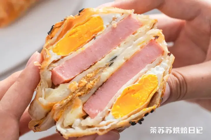 空气炸锅手抓饼三明治 第 11 步