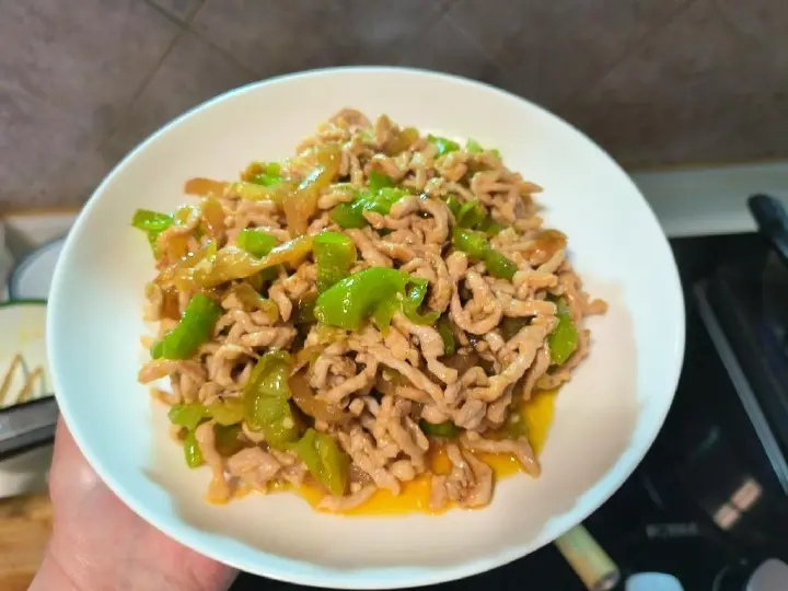 青椒榨菜肉丝 第 10 步