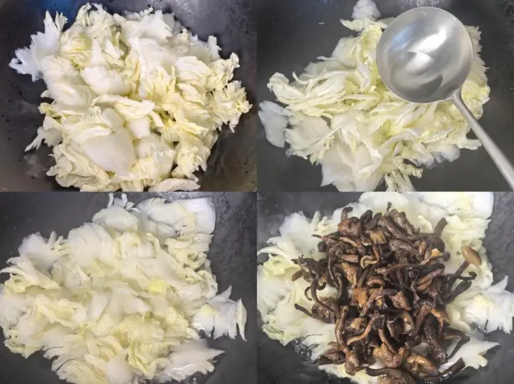榛蘑炒白菜 第 7 步