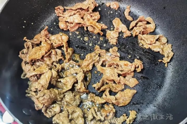 葱爆羊肉 第 4 步