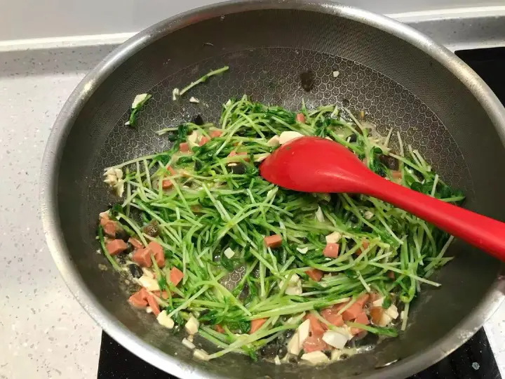 上汤豆苗 第 6 步