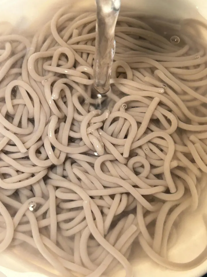 低卡葱油荞麦面 第 2 步