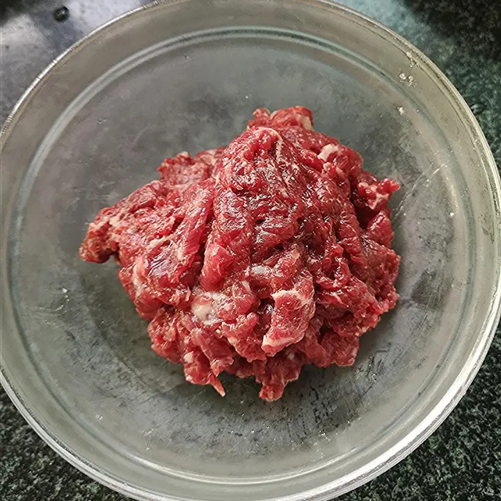 番茄炒牛肉 第 1 步