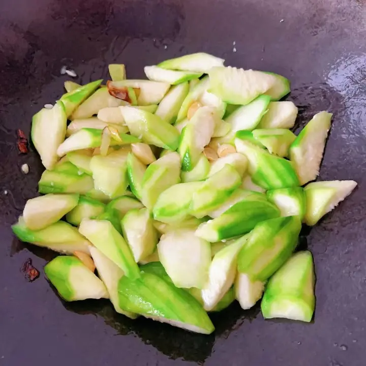 丝瓜烧豆腐 第 5 步