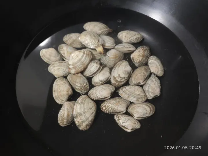 快手炒花蛤 第 2 步