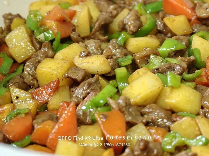 土豆炒牛肉 第 7 步