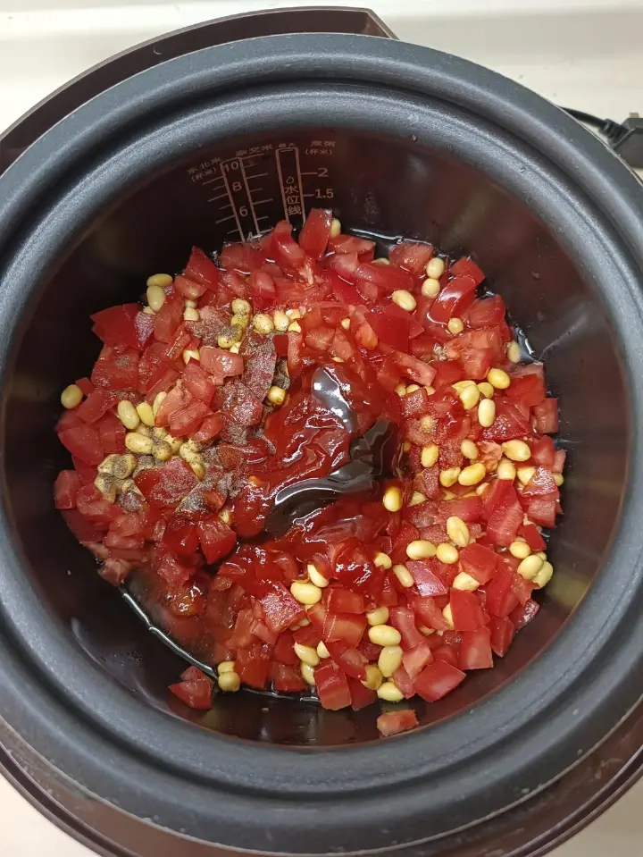 茄汁焗黄豆 第 4 步