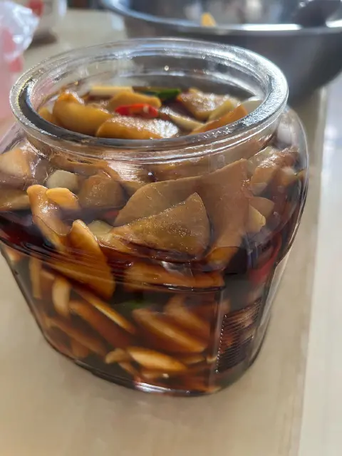 糖醋白萝卜