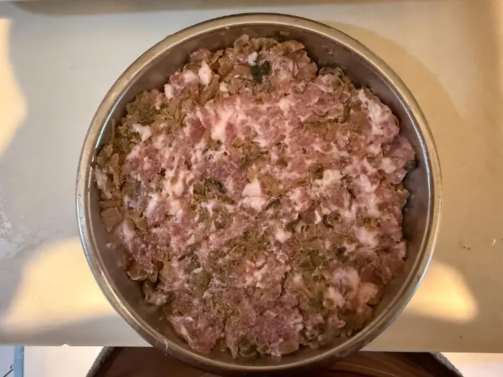 梅菜肉饼 第 3 步
