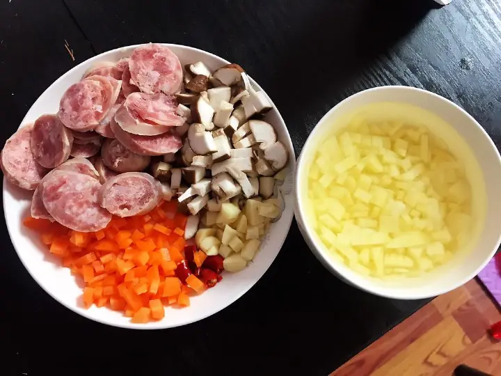 电饭煲煲仔饭 第 1 步
