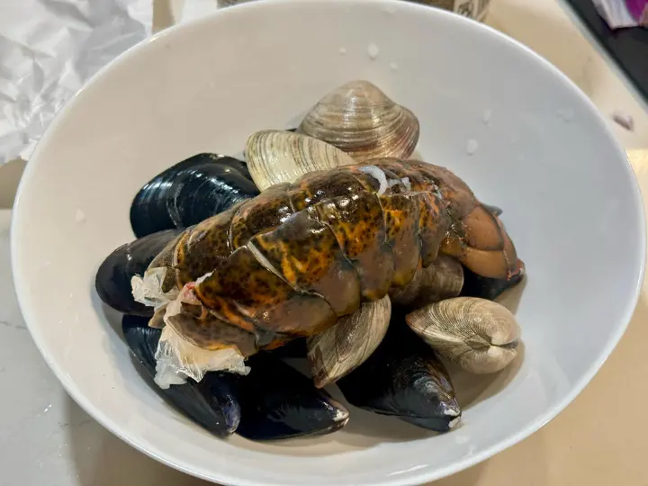 黄油海鲜烩饭 第 2 步