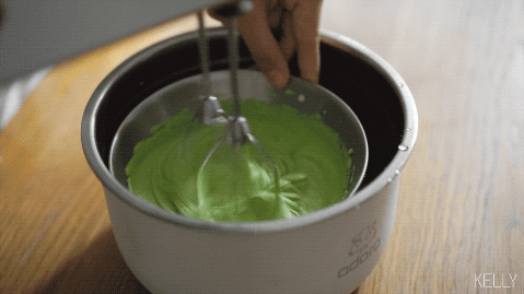 抹茶圣诞老人蛋糕 第 10 步
