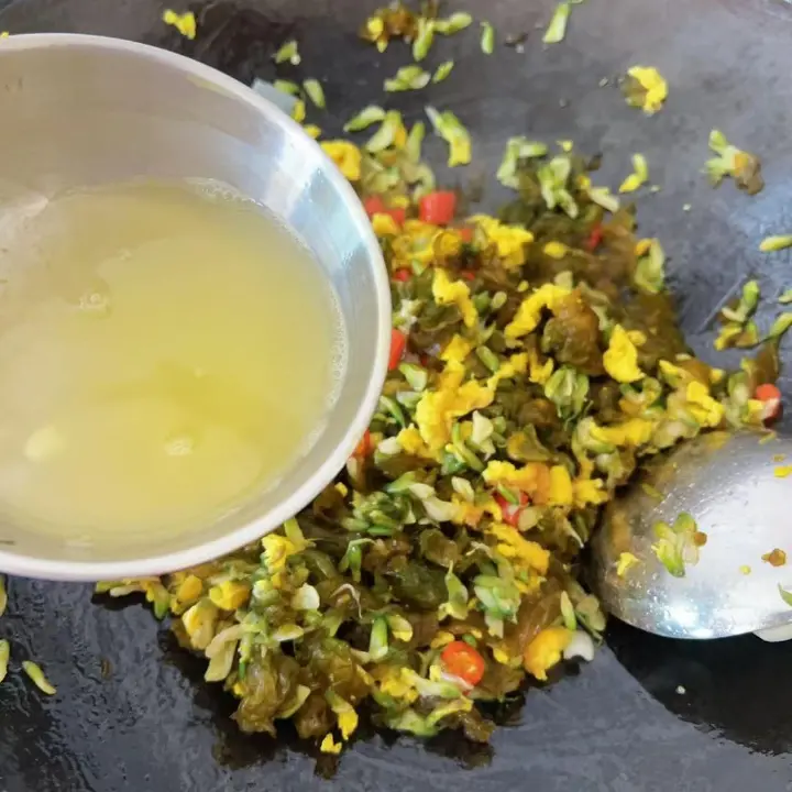 春炒地皮菜 第 8 步