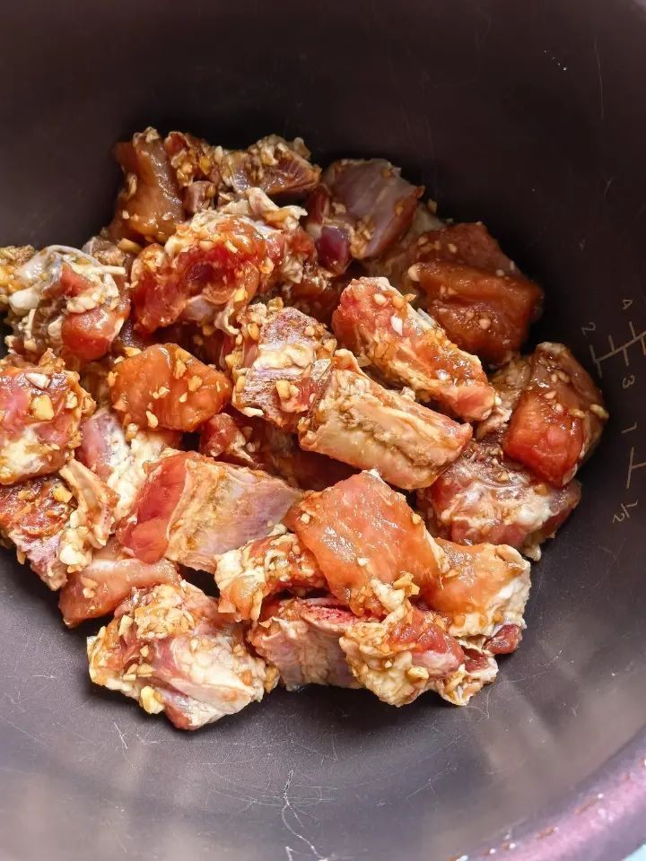 电饭煲排骨焖芋头 第 12 步
