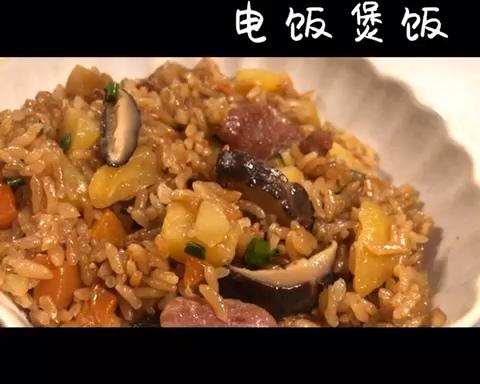 电饭锅腊肉焖饭 第 1 步