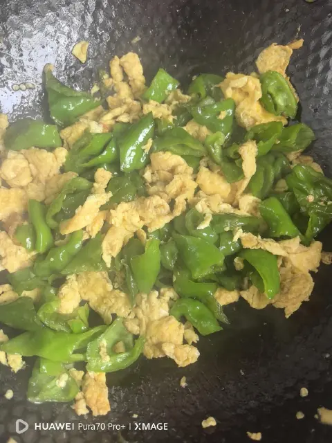 尖椒炒鸡蛋