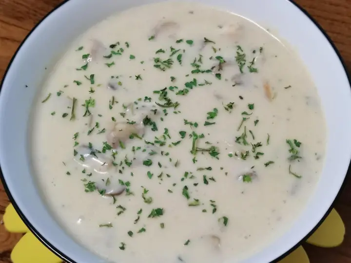 牛奶版奶油蘑菇汤 第 8 步