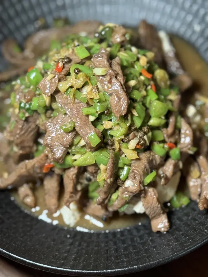 椒麻牛肉豆腐 第 10 步