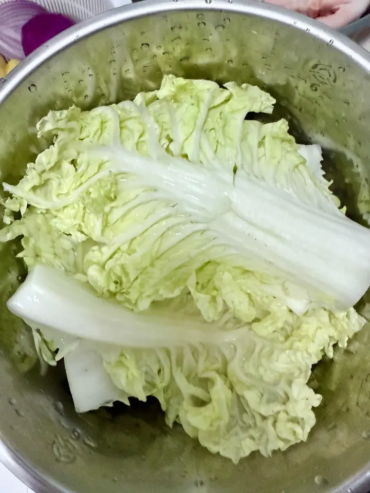 无水蔬菜蒸鸡 第 4 步