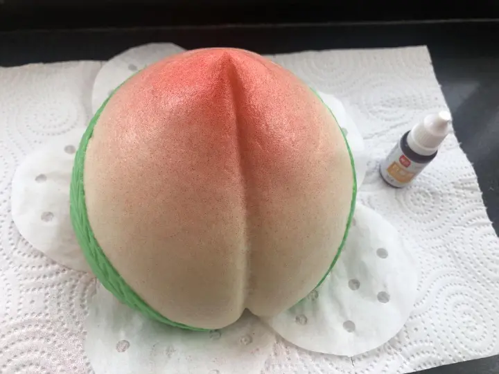 手工祝寿寿桃馒头 第 12 步