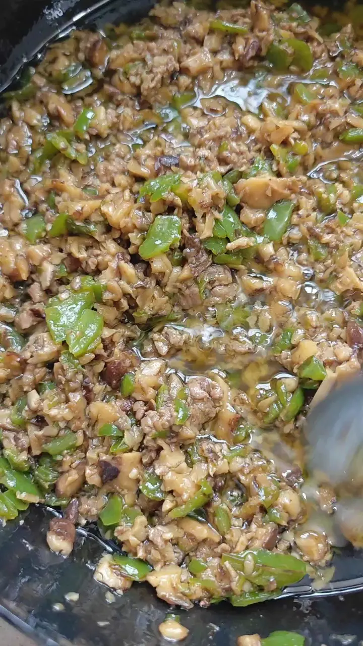 烧椒香菇牛肉酱 第 12 步