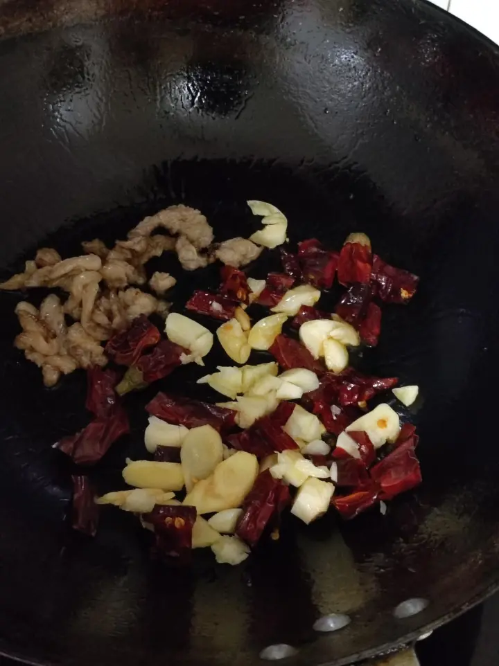 香菜炒牛肉 第 4 步