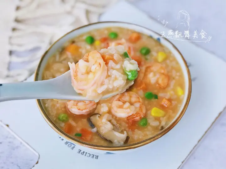 时蔬海鲜粥 第 16 步