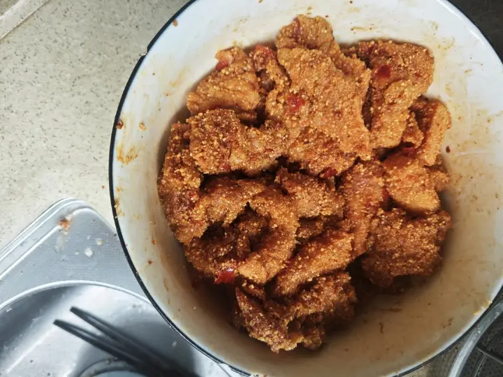 粉蒸肉 第 2 步