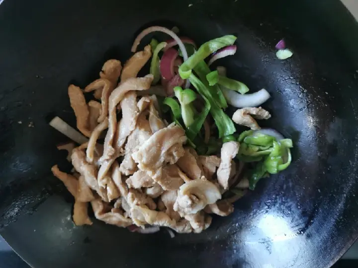 小炒松板肉 第 9 步